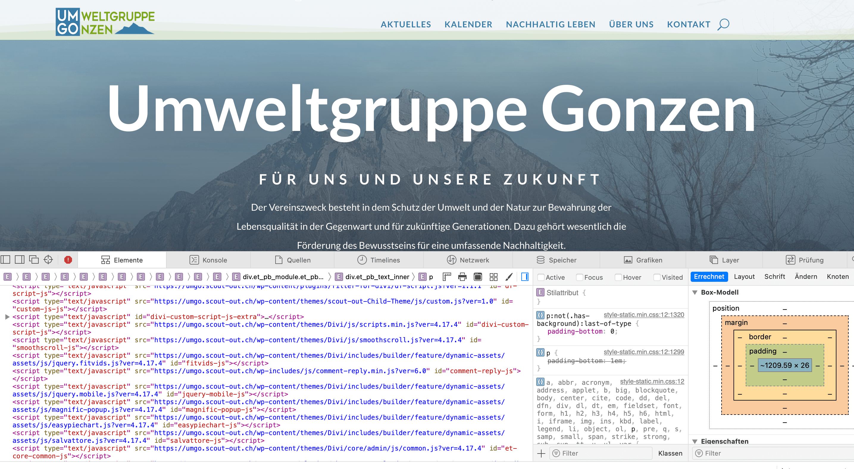 Neue UMGO Webseite